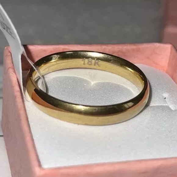 NEW gold eternity band - Picture 3 of 3